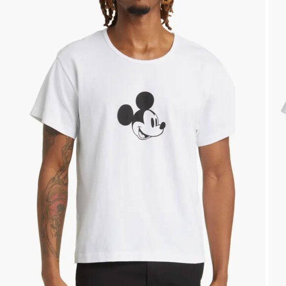 NWT CONNOR MCKNIGHT x Disney Mickey Mouse Limit Edition Cotton Graphic T-Shirt M - Picture 1 of 7